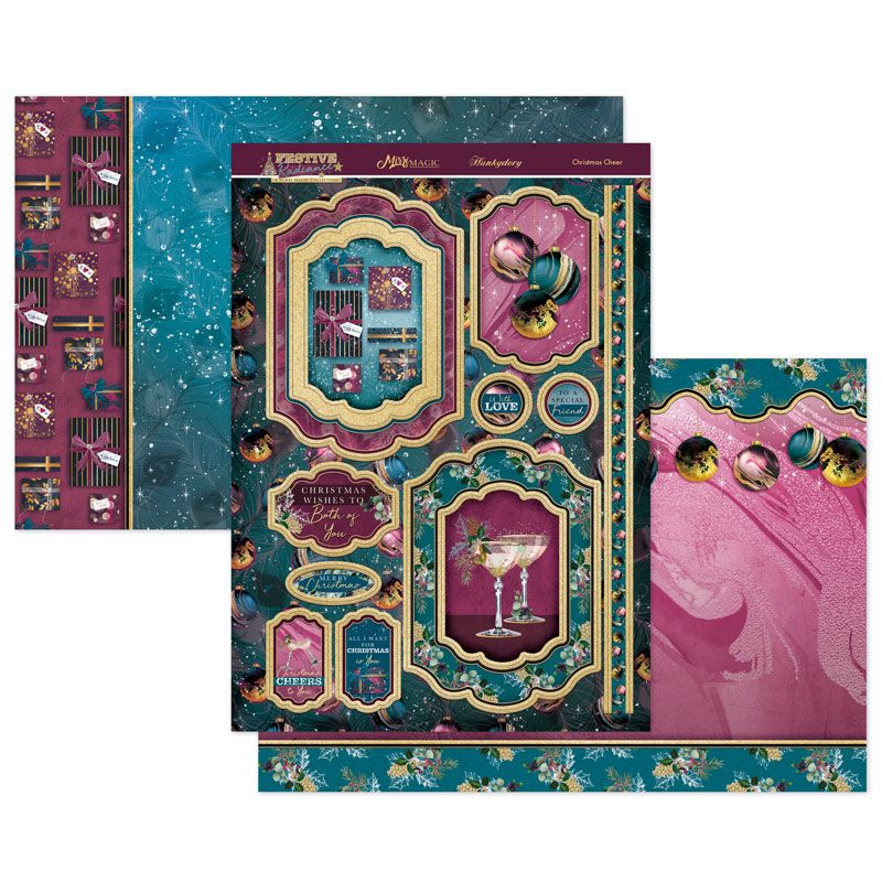 (image for) Die Cut Topper Set - Festive Radiance, Christmas Cheer