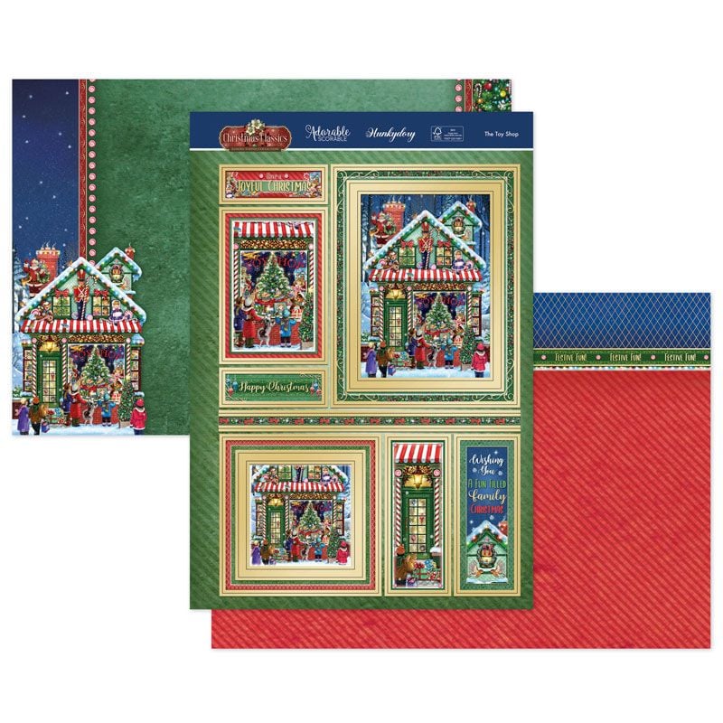 (image for) Die Cut Topper Set - Christmas Classics, The Toy Shop