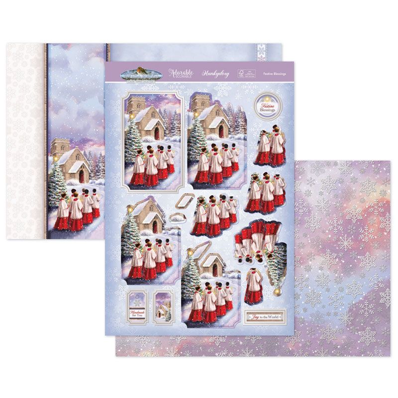 Die Cut Topper Set - Winter Wishes, Festive Blessings