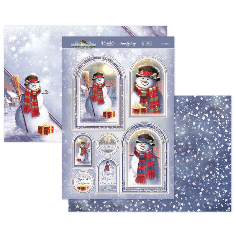 (image for) Die Cut Topper Set - Winter Wishes, Let It Snow