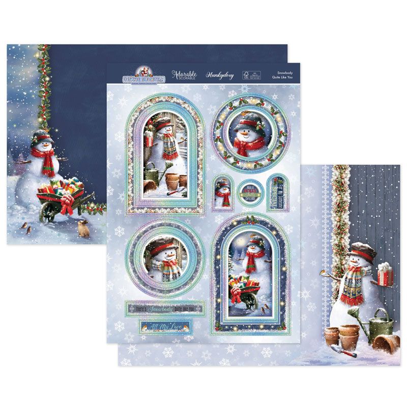 Die Cut Topper Set - Frosty & Friends, Snowbody Quite Like You