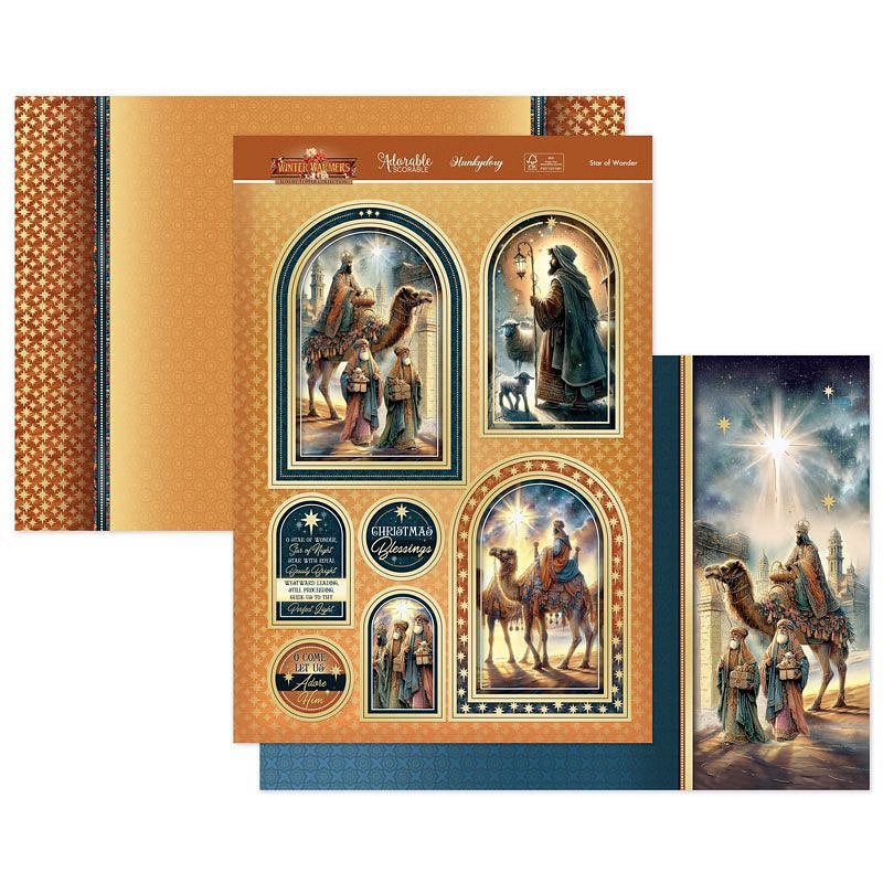 (image for) Die Cut Topper Set - Winter Warmers 2024, Star of Wonder