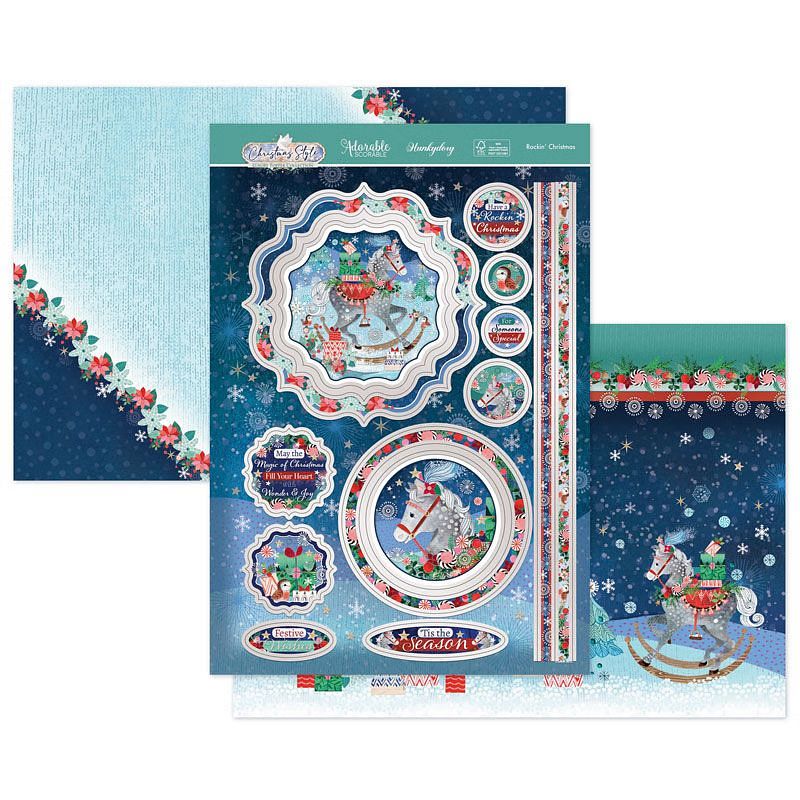 (image for) Die Cut Topper Set - Christmas Style, Rockin' Christmas