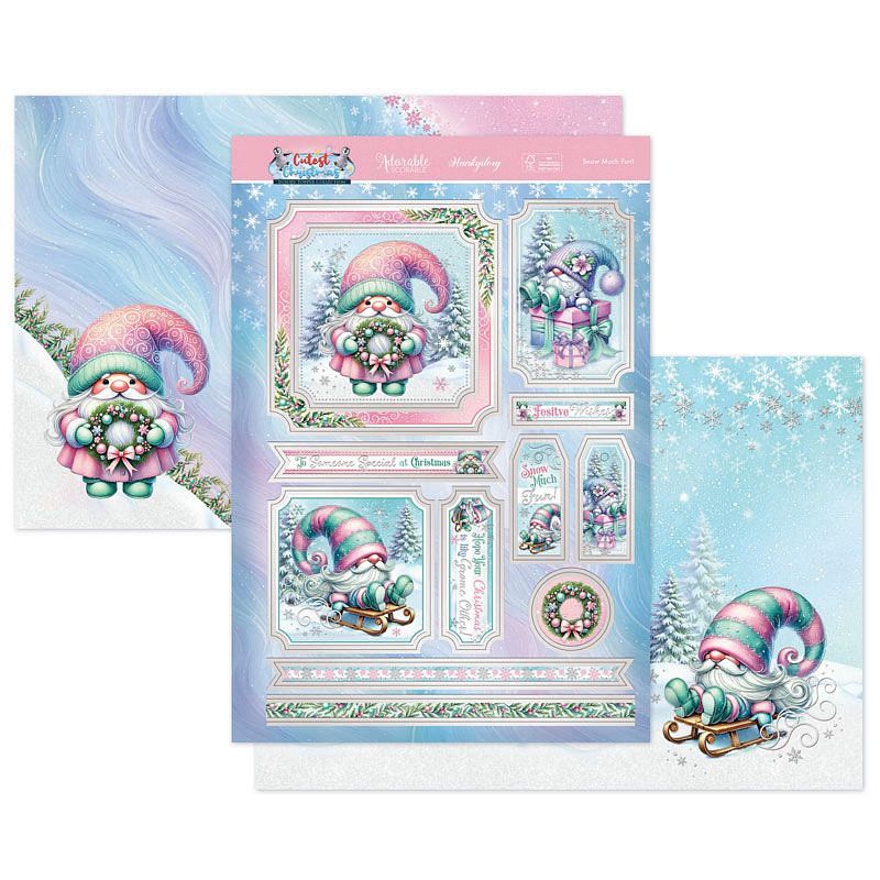 (image for) Die Cut Topper Set - Cutest Christmas, Snow Much Fun!