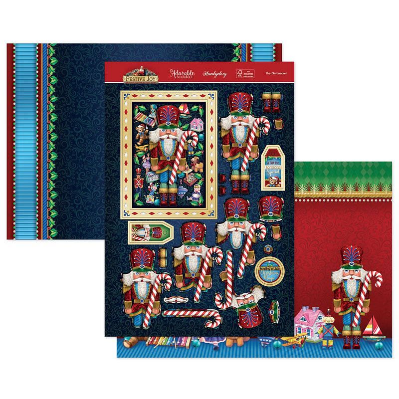 (image for) Die Cut Topper Set - Festive Joy, The Nutcracker