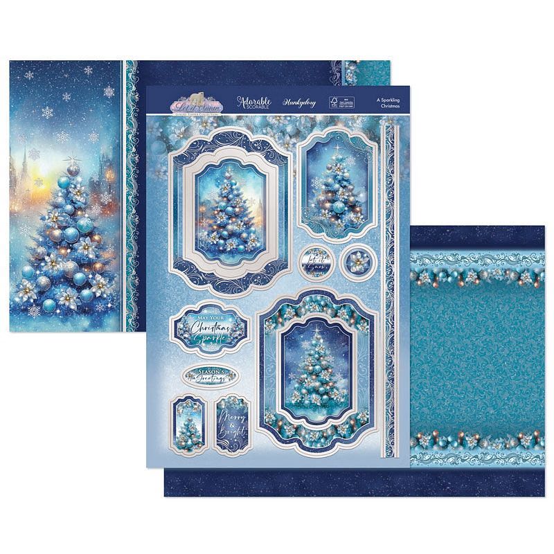 (image for) Die Cut Topper Set - Let It Snow, A Sparkling Christmas
