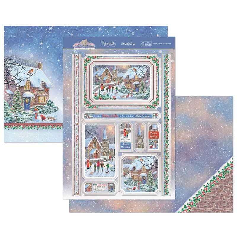 (image for) Die Cut Topper Set - Let It Snow, Snow Place Like Home