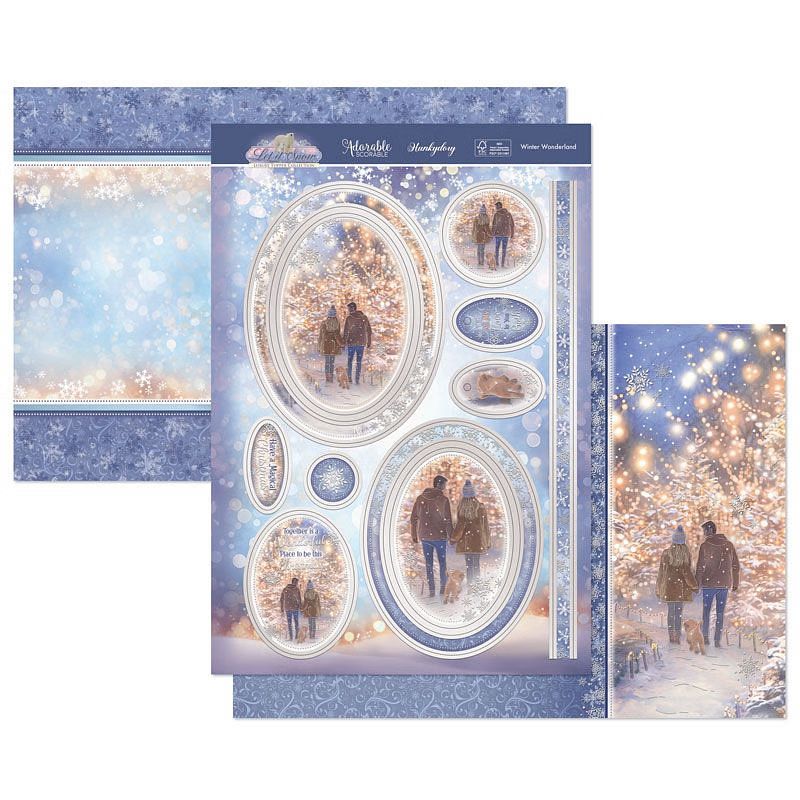 (image for) Die Cut Topper Set - Let It Snow, Winter Wonderland