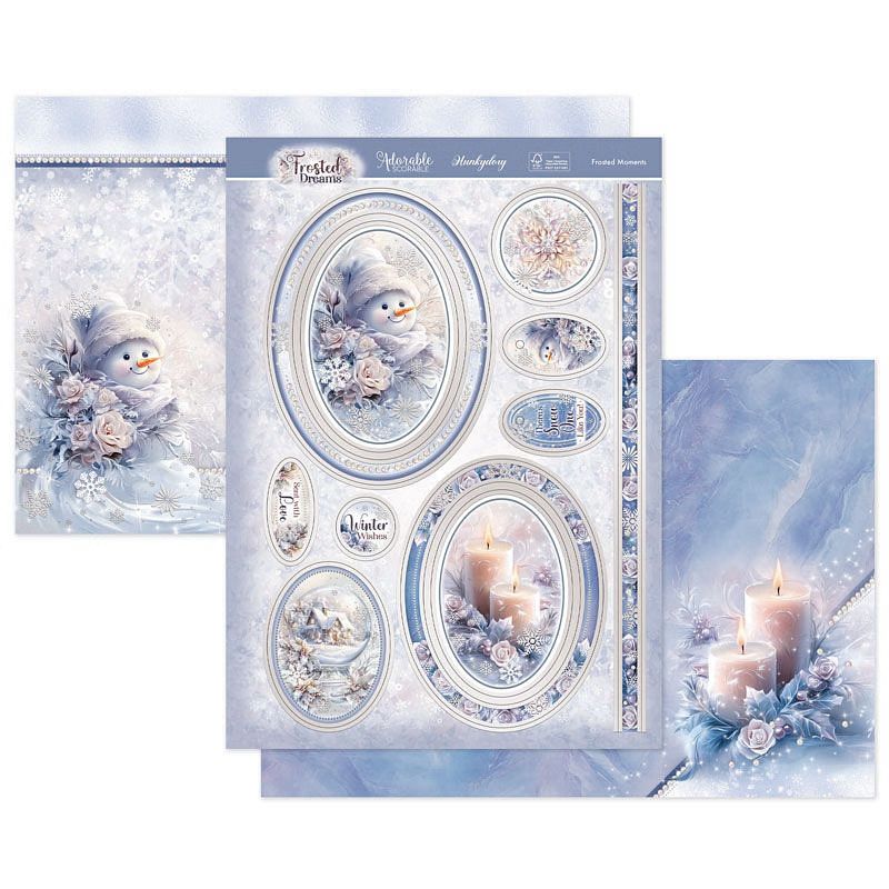 (image for) Die Cut Topper Set - Frosted Dreams, Frosted Moments