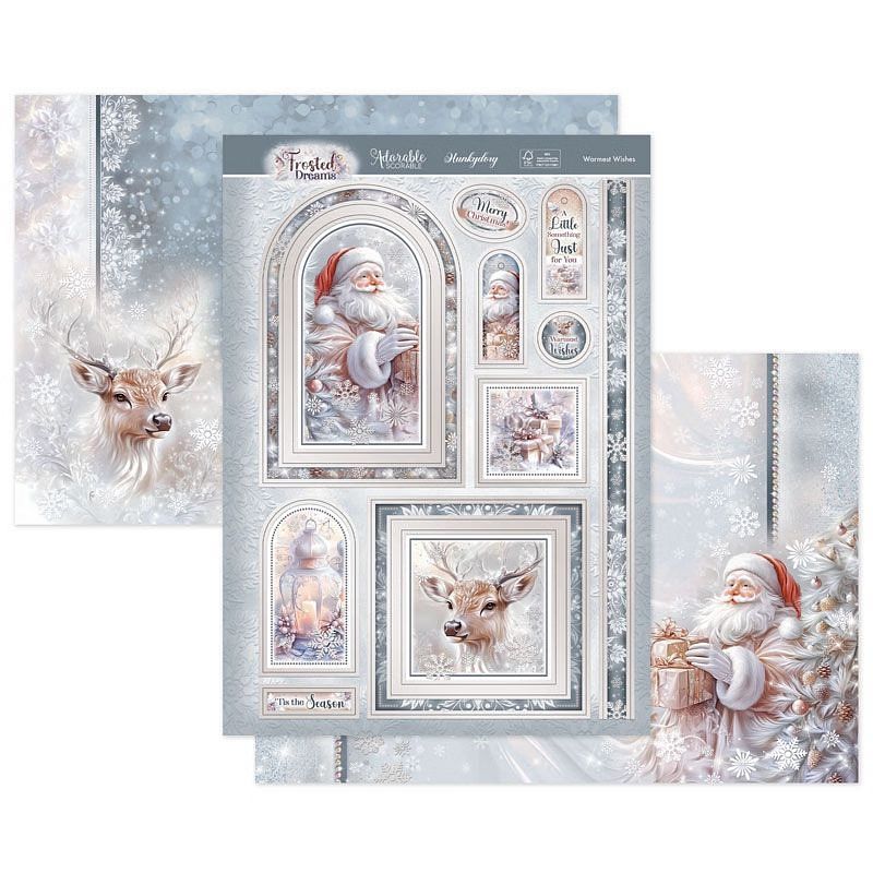 (image for) Die Cut Topper Set - Frosted Dreams, Warmest Wishes