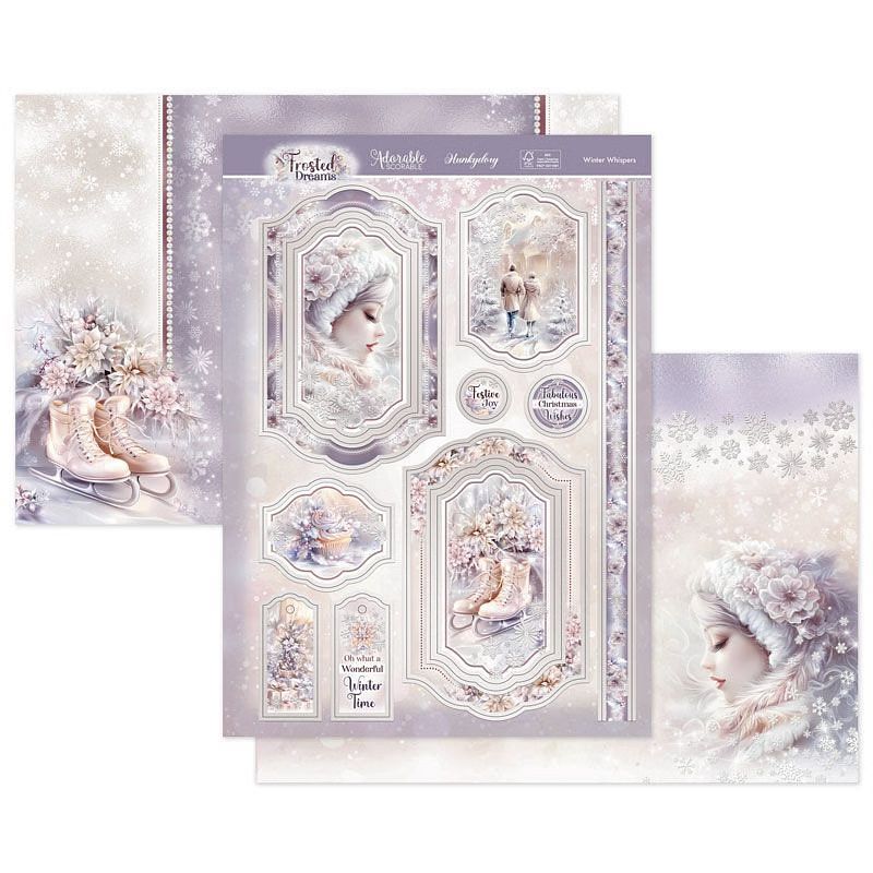 (image for) Die Cut Topper Set - Frosted Dreams, Winter Whispers