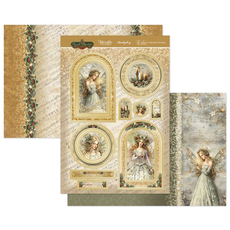 (image for) Die Cut Topper Set - Classic Christmas, A Cherished Christmas