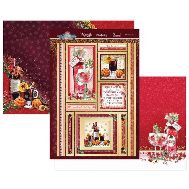 (image for) Die Cut Topper Set - Christmas Luxury, Christmas Cheer
