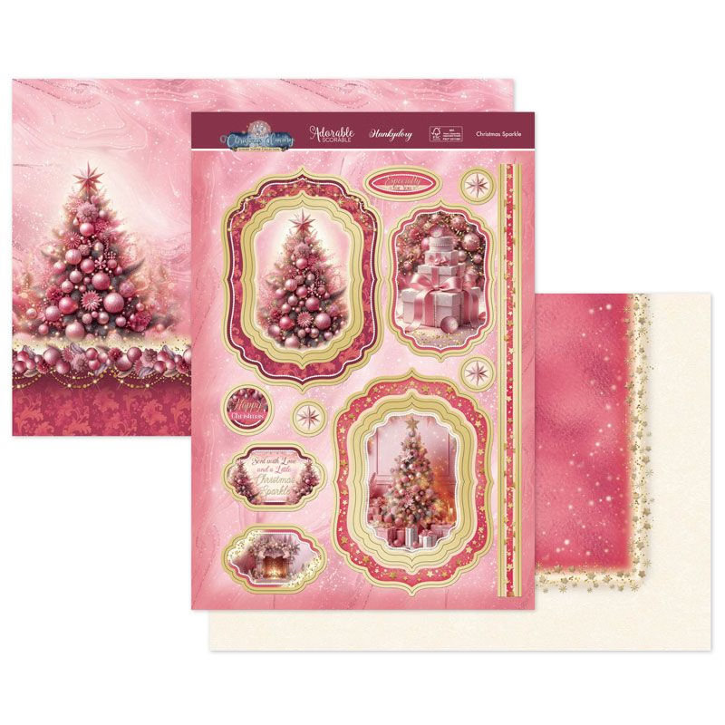 (image for) Die Cut Topper Set - Christmas Luxury, Christmas Sparkle