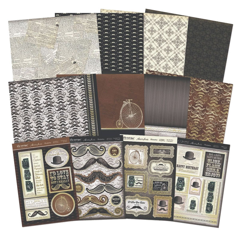 Die Cut Topper Set - Fan-tash-tique (12 Sheets) (image for) Die Cut Topper Set - Fan-tash-tique (12 Sheets)