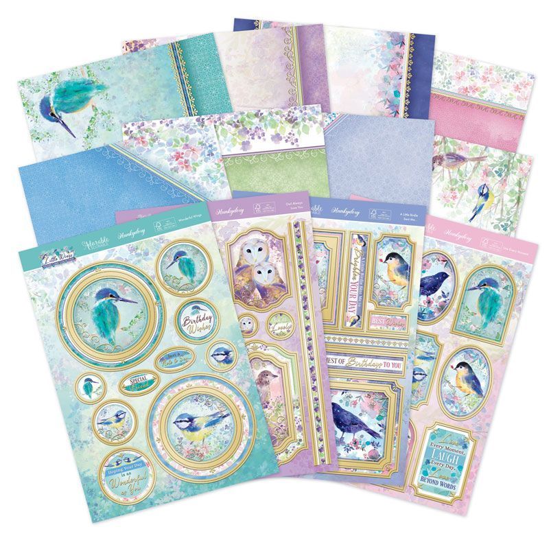 (image for) Die Cut Topper Set - Little Wings (12 Sheets)