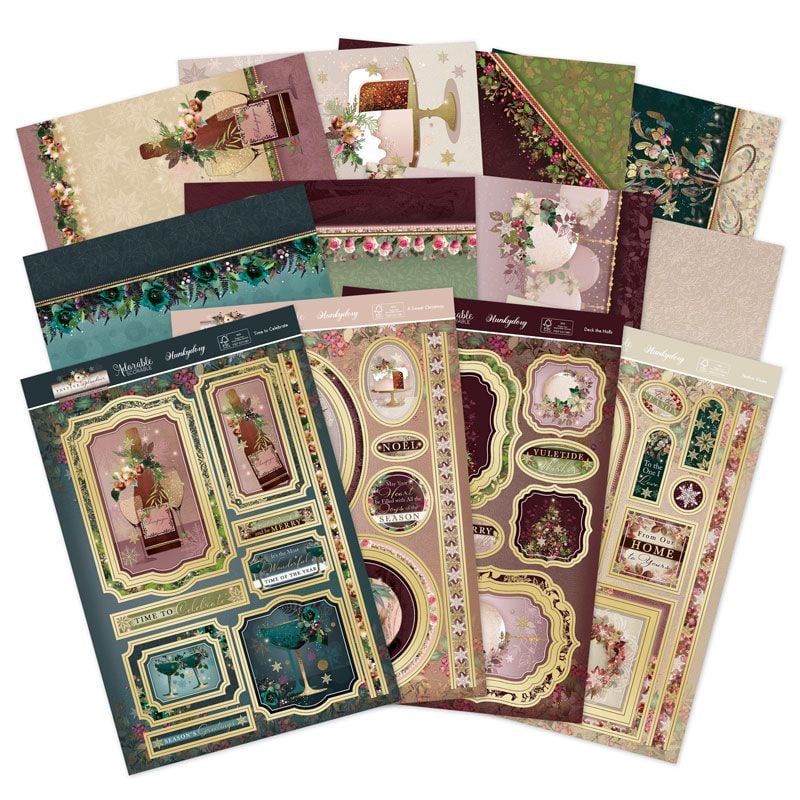 (image for) Die Cut Topper Set - Festive Splendour (12 Sheets)