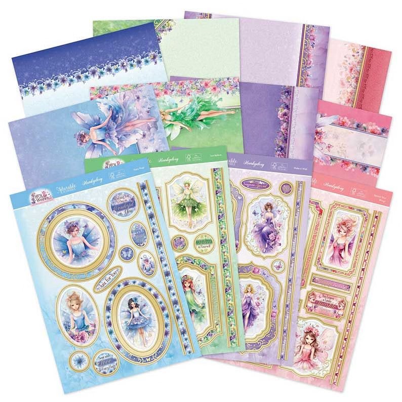 Die Cut Topper Set - Fairy Wishes (12 Sheets)