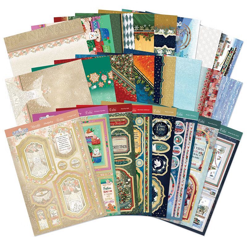 (image for) *SPECIAL BUY* Die Cut Topper Bundle - Christmas Style (8 Sets, 24 Sheets)