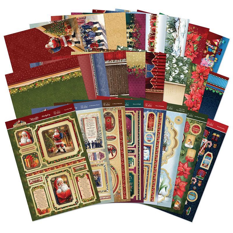 (image for) *SPECIAL BUY* Die Cut Topper Bundle - Festive Joy (8 Sets, 24 Sheets)