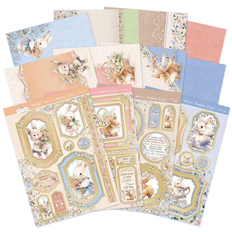 (image for) Die Cut Topper Set - Hoppy Days (12 Sheets)