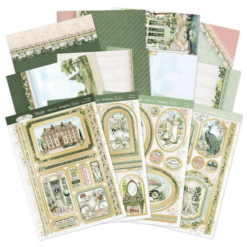 Die Cut Topper Set - Evergreen Manor (12 Sheets) (image for) Die Cut Topper Set - Evergreen Manor (12 Sheets)