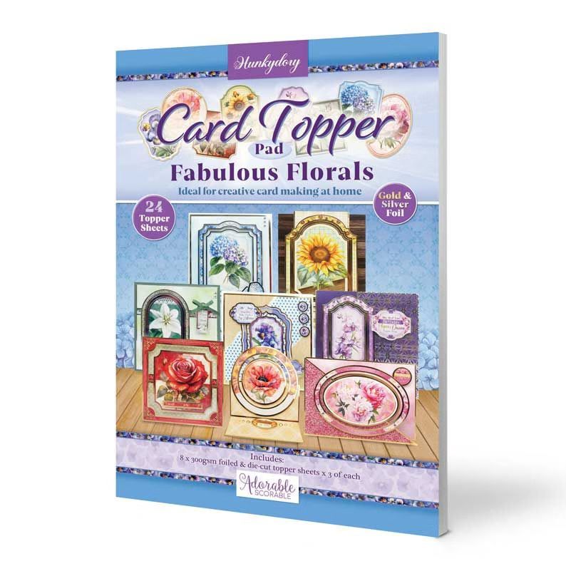 (image for) Card Topper Pad - Fabulous Florals (24 Sheets)