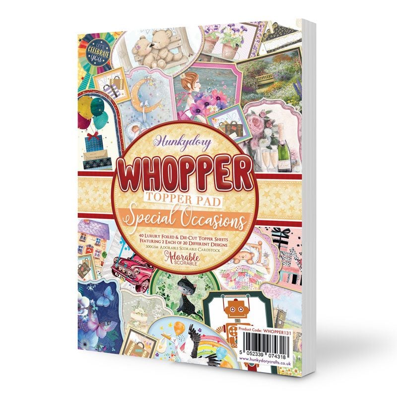 Whopper Topper Pad, Special Occasions, 40 Sheets (WHOPPER131)
