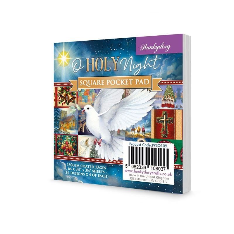 (image for) Square Pocket Pad - O Holy Night (64 Sheets) PPSQ109