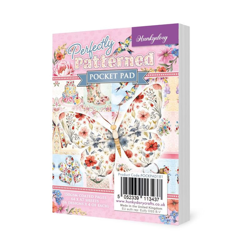 Pocket Pad - Perfectly Patterned (64 Sheets) POCKPAD181 (image for) Pocket Pad - Perfectly Patterned (64 Sheets) POCKPAD181