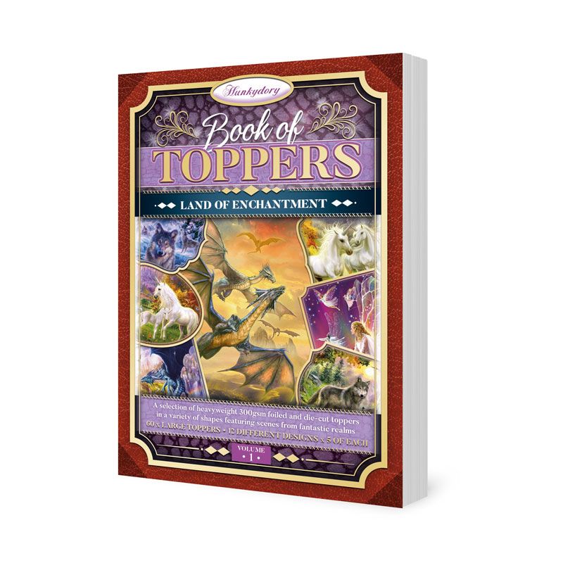 Hunkydory - Book of Toppers - Land of Enchantment, 60 Pages (BKTP103) (image for) Hunkydory - Book of Toppers - Land of Enchantment, 60 Pages (BKTP103)