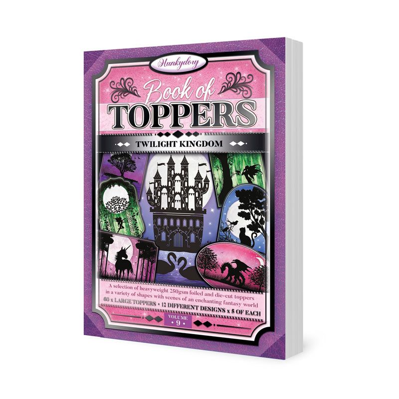 Hunkydory - Book of Toppers - Twilight Kingdom, 60 Pages (BKTP109) (image for) Hunkydory - Book of Toppers - Twilight Kingdom, 60 Pages (BKTP109)