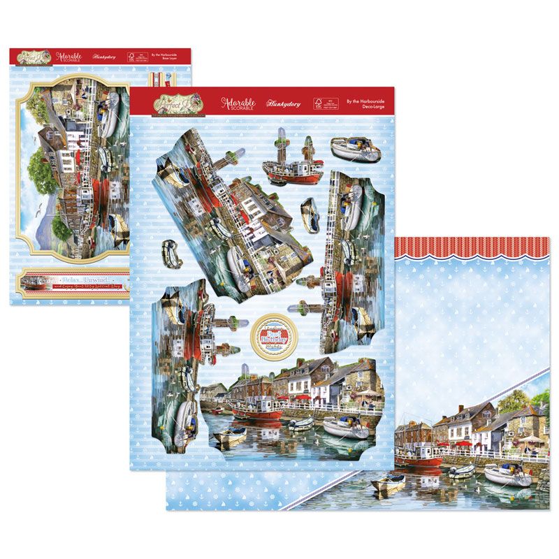Die Cut Decoupage Set - Perfect Days, By the Harbourside