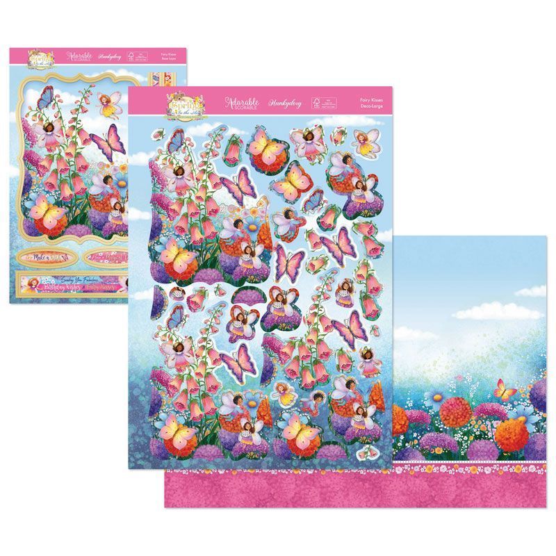 (image for) Die Cut Decoupage Set - Spring Is In The Air, Fairy Kisses
