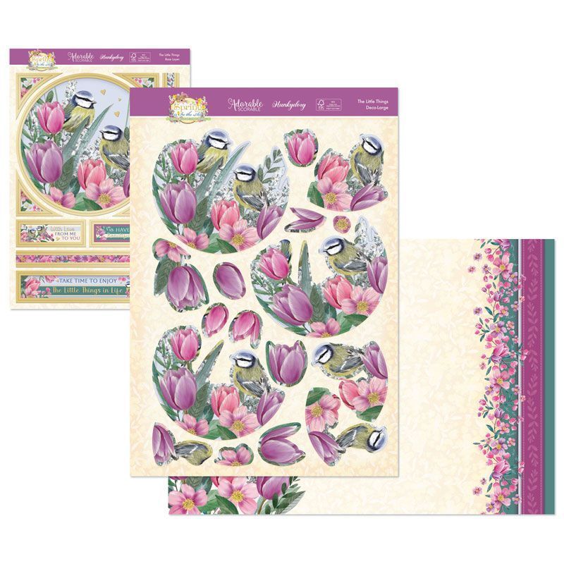 Die Cut Decoupage Set - Spring Is In The Air, The Little Things
