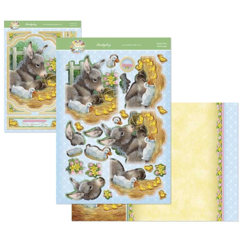 Die Cut Decoupage Set - Hello Spring, Family Time