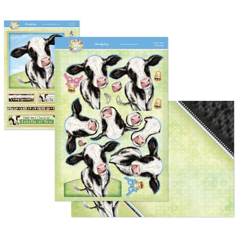 Die Cut Decoupage Set - Hello Spring, Just For Moo