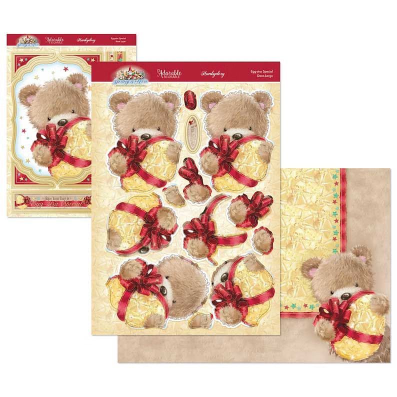 (image for) Die Cut Deco-Large Decoupage Set - Spring Is Here, Egg-stra Special