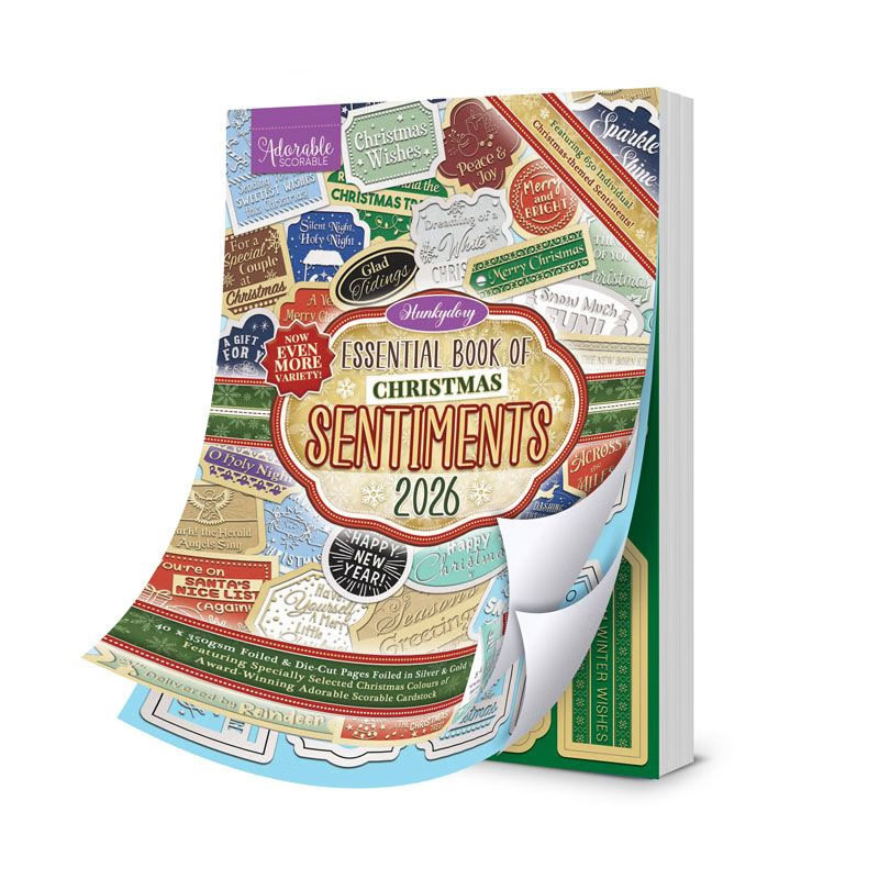 (image for) Book of Christmas Sentiments 2026 (40 sheets, 650 banners) EBK176