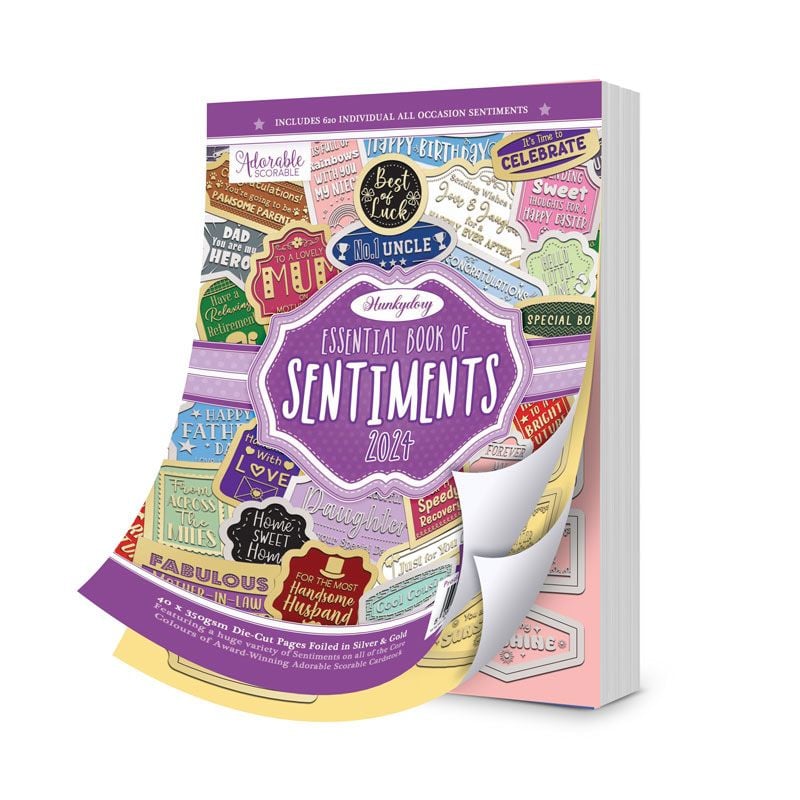 Book of Sentiments 2024 (40 sheets, 620 banners) EBK142