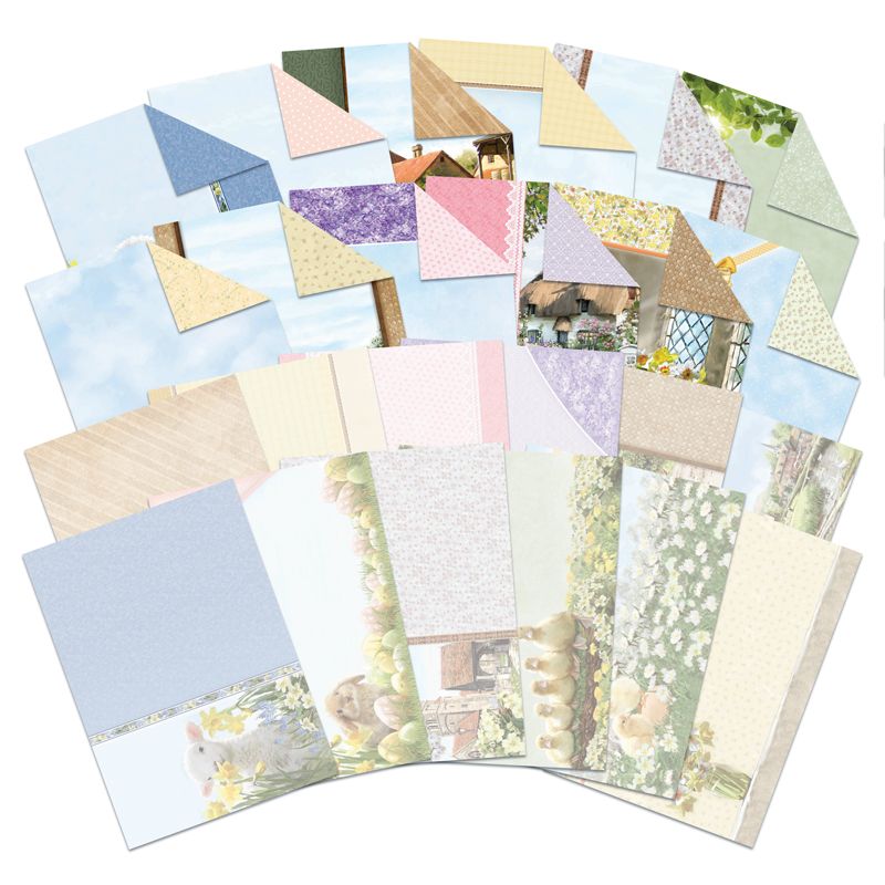 (image for) Spring Days & Country Life Luxury Inserts & Papers (24 Sheets)
