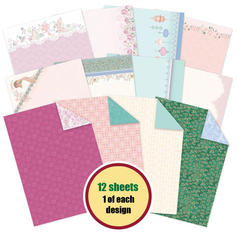 Eastern Wishes Luxury Inserts & Papers (12 Sheets) - £1.75