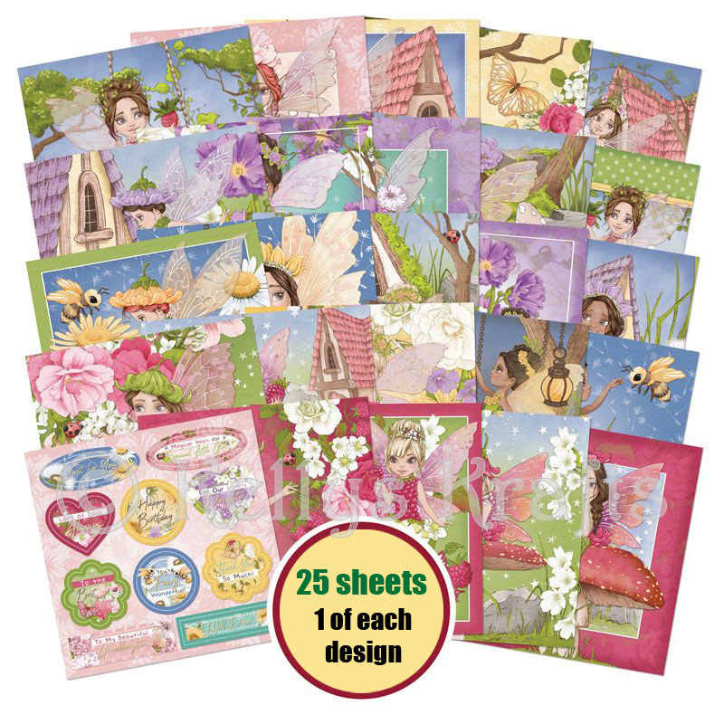The Little Book Of Fairy Blossoms, 25 Sheets (LBSQ145)