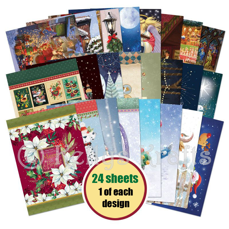 The Seventh Little Book Of Christmas, 24 Sheets (LBK281)