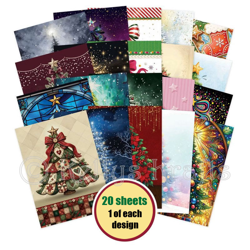 The Little Book Of Christmas Trees, 20 Sheets (LBK368) (image for) The Little Book Of Christmas Trees, 20 Sheets (LBK368)