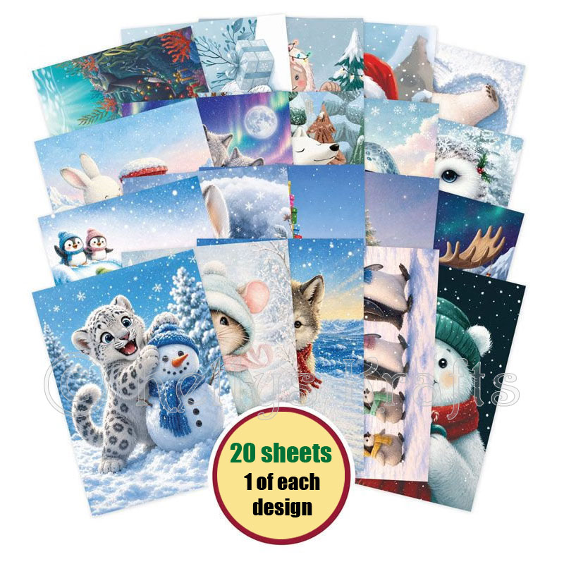The Little Book Of Polar Pals, 20 Sheets (LBK370) (image for) The Little Book Of Polar Pals, 20 Sheets (LBK370)