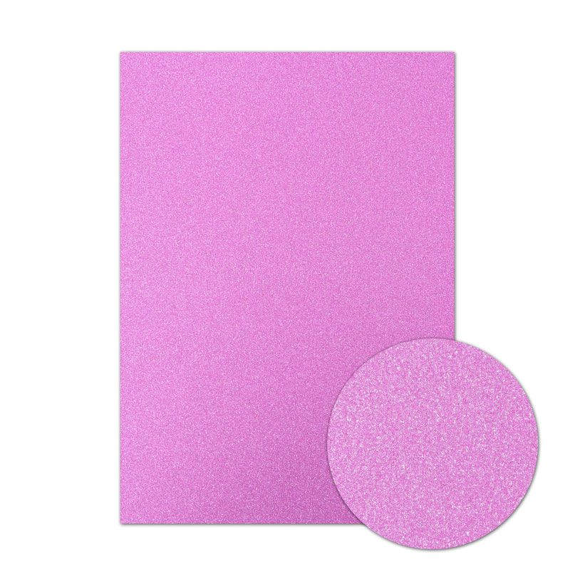 Diamond Sparkles A4 Shimmer Card - Pink (1 sheet)