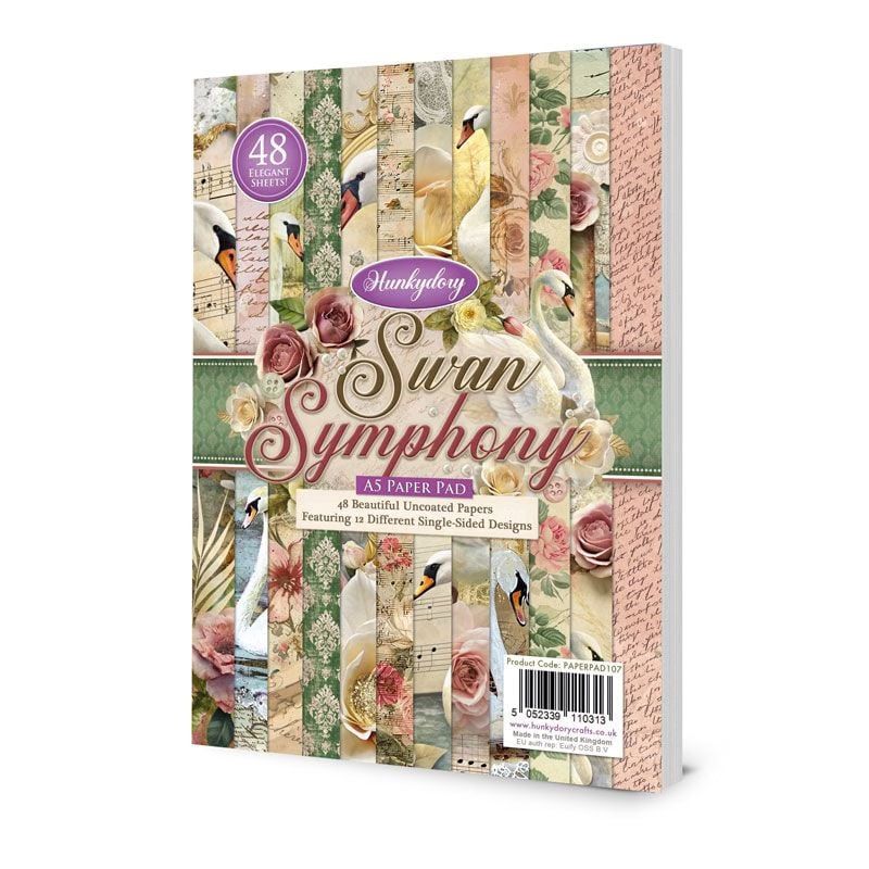 Swan Symphony A5 Paper Pad (48 sheets) (image for) Swan Symphony A5 Paper Pad (48 sheets)