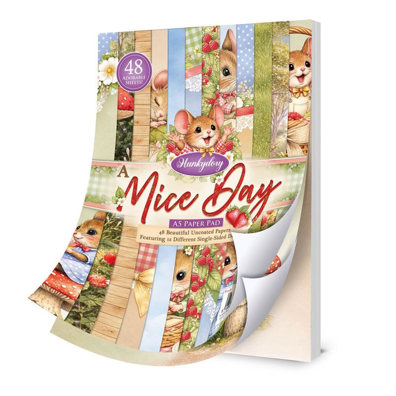A Mice Day A5 Paper Pad (48 sheets) (image for) A Mice Day A5 Paper Pad (48 sheets)