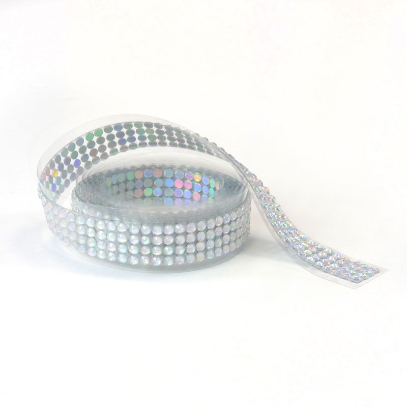 Diamond Sparkles Gemstone Roll, Aurora Borealis (1 Metre Length)